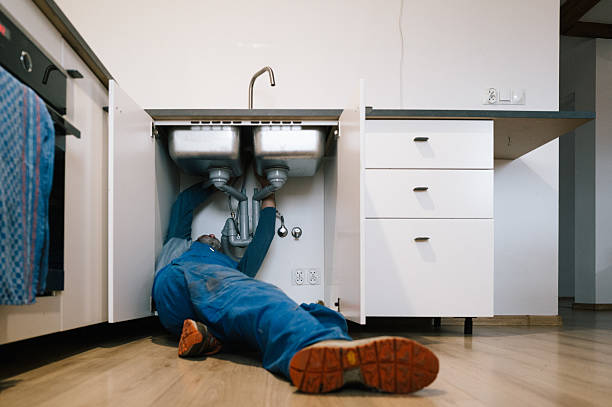 Professional Plumbing technician working in Albion, IL